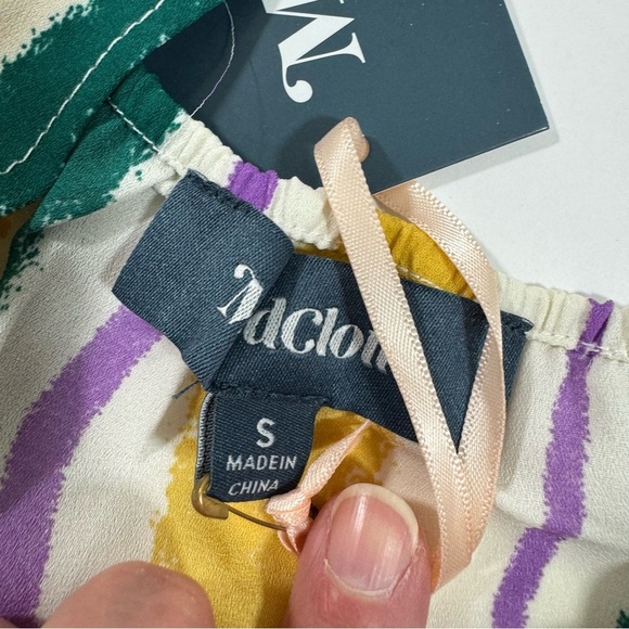 New ModCloth One Affogato Button Up Tank Top Stripes - Picture 6 of 7